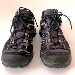 Salomon 8 Trekker shoe Boots Ellipse GTX W 308936 22VO Autobahn Black Steel Grey